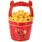 Buckets of Gold & Good Fortune Red