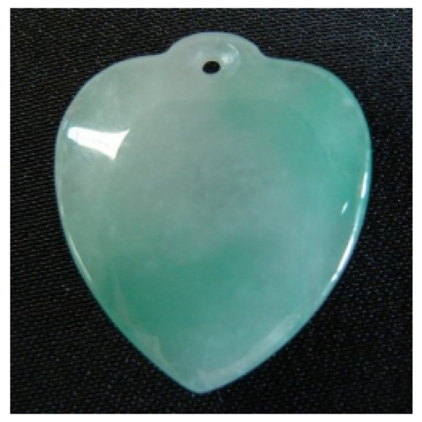 Jade Heart Pendants