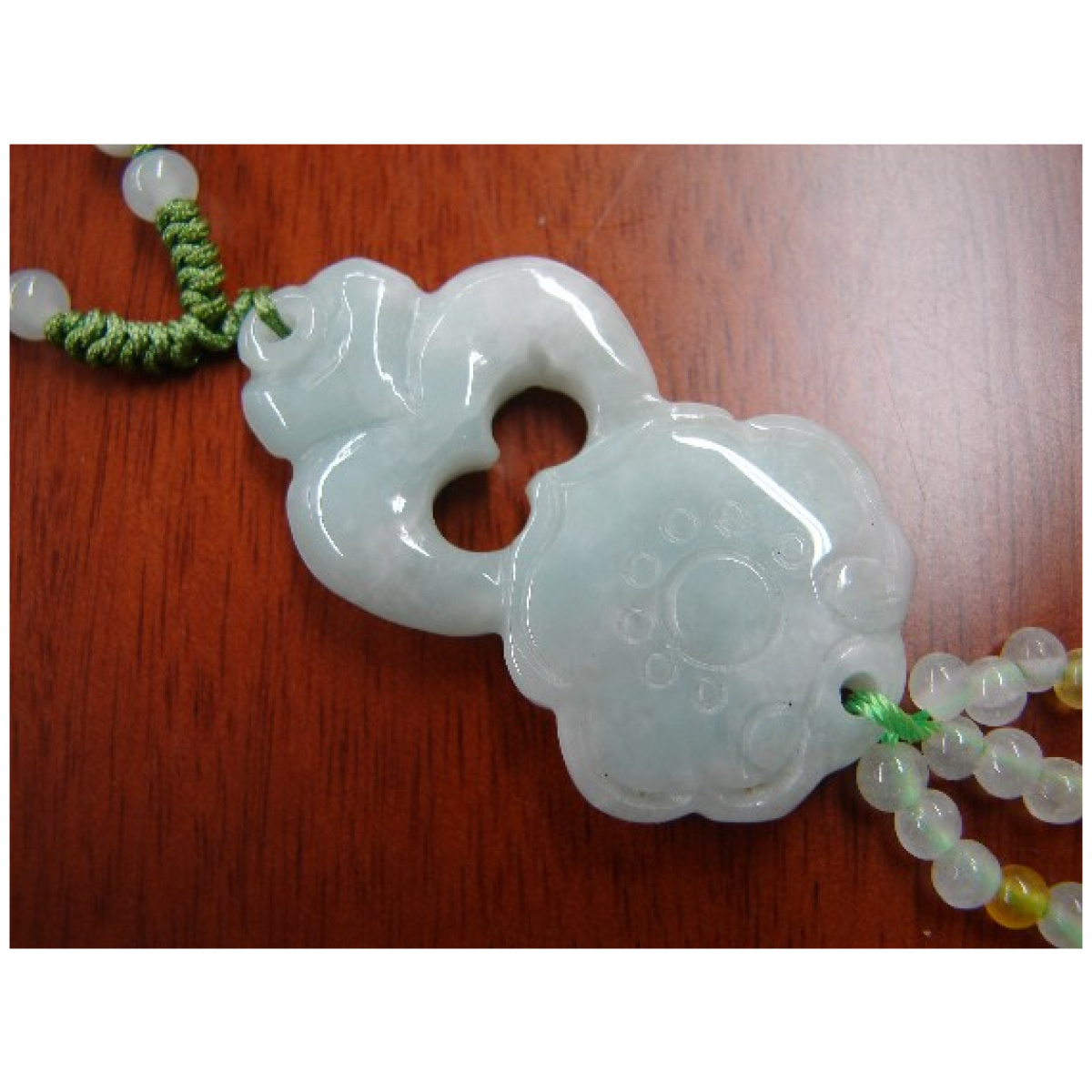 Jade Ru Yi Necklace-brown