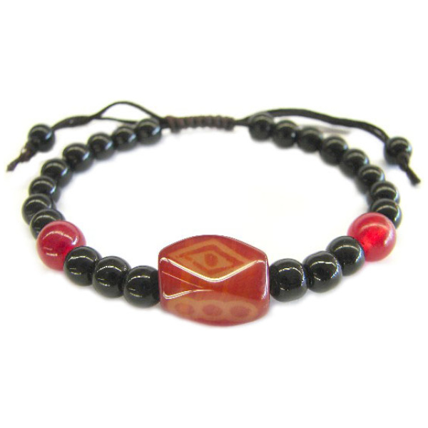 Tibetan DZI Bead Bracelet