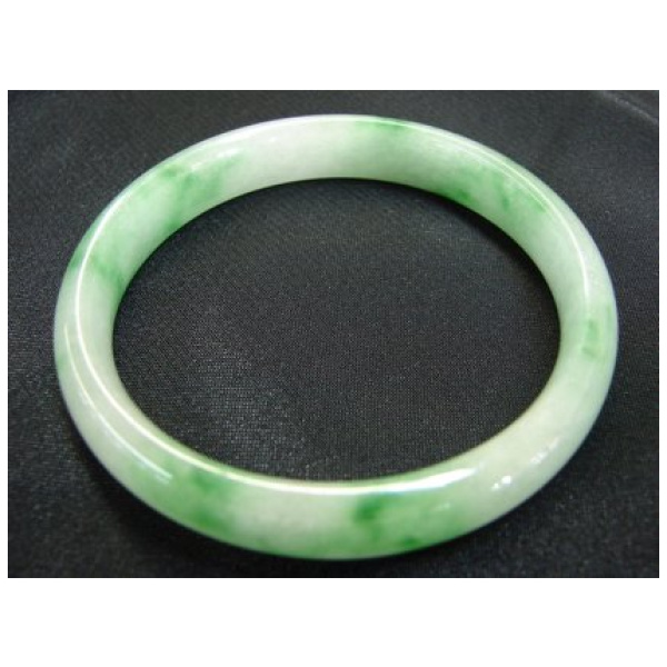 Flat Inside Slip on Jade Bangles