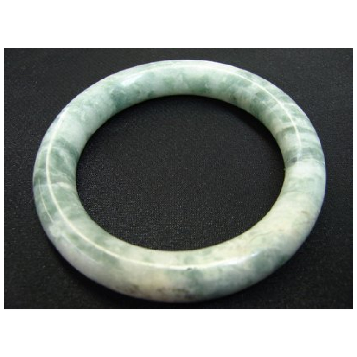 Round Inside Slip on Jade Bangles