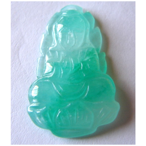Jade Kuan Yin Pendants
