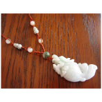 Dragon Fish Jade Necklaces