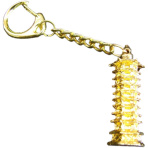 Chinese Wen Chang Pagoda Keychains