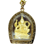 Gold Ganesh Hindu God Pendants