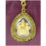 Gold Money Buddha Pendant