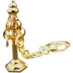 Staff of Ksitigarbha Keychain