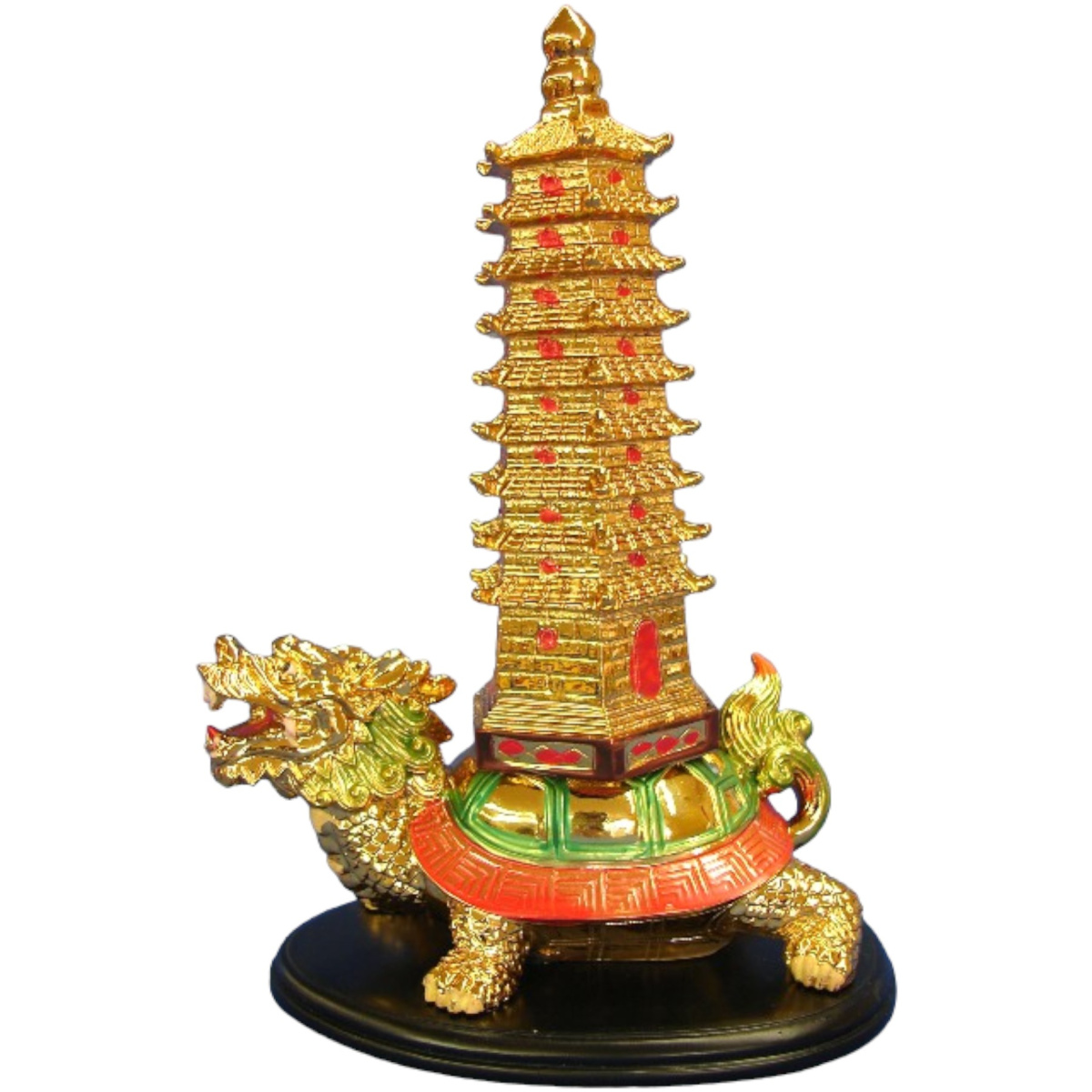 Dragon Tortoise Carrying Pagoda