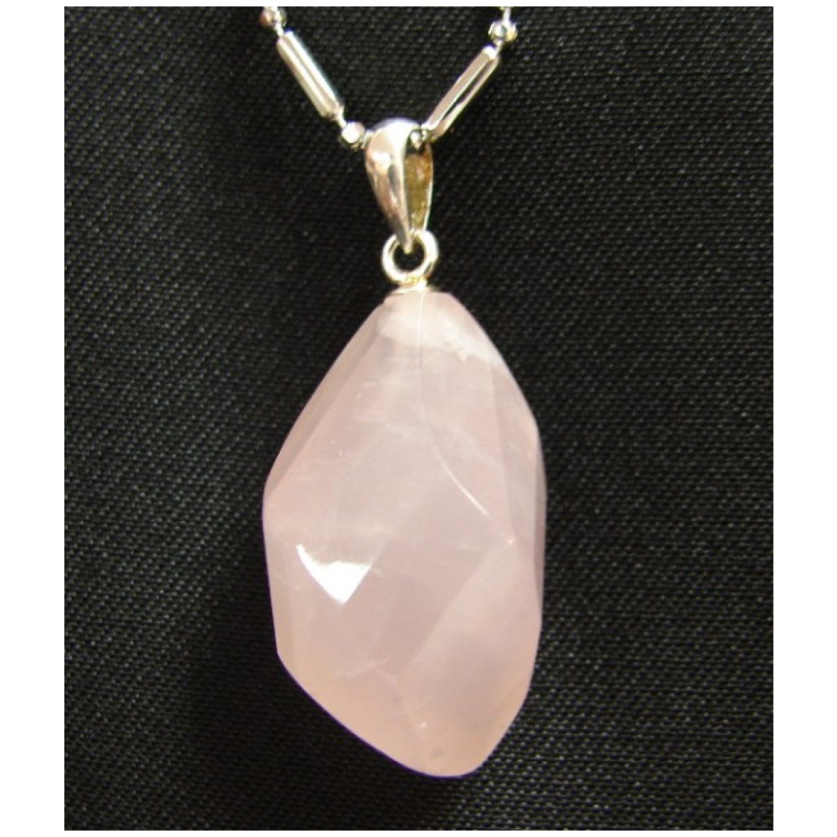 Rose Quartz Pendant-without chain