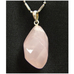 Rose Quartz Pendant-without chain