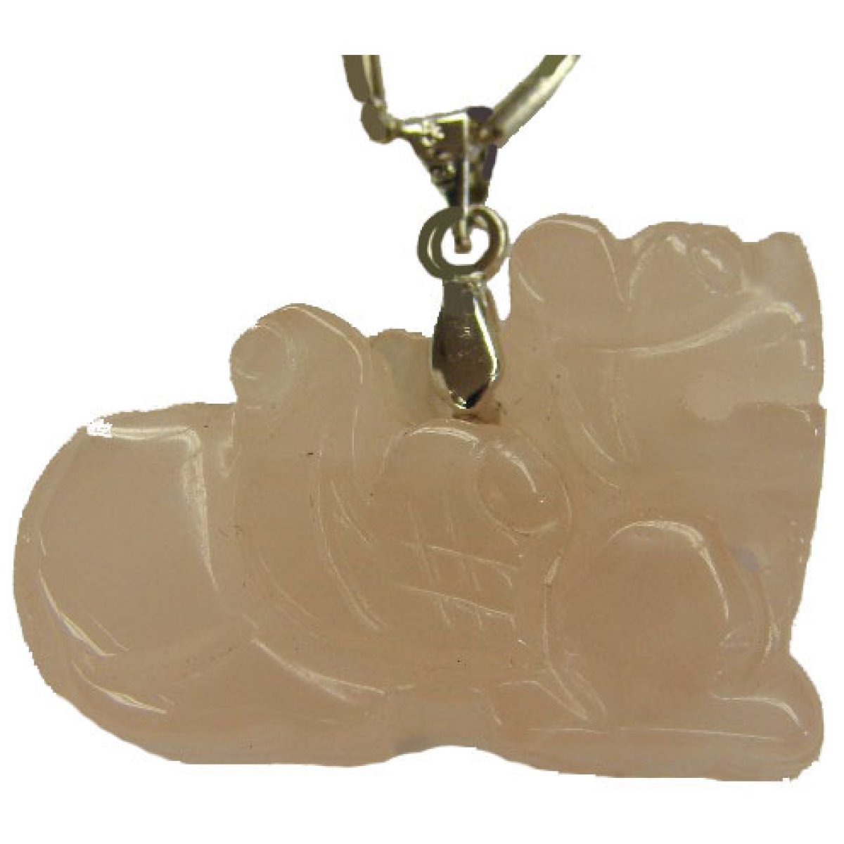 Pink Pi Sou Pendant-without chain