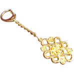 Mystic Knot with Coins Keychain