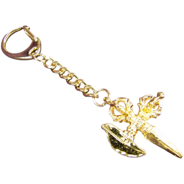 Ceremony Tibetan Axe Keychain