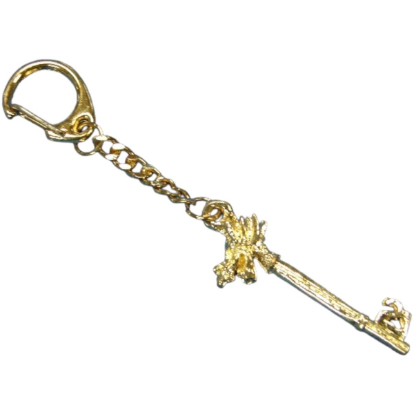 Key with Dragon Head Key Chain