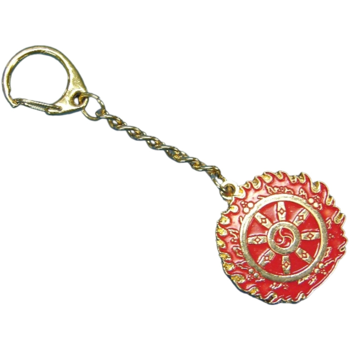 Magic Fire Wheel Keychain