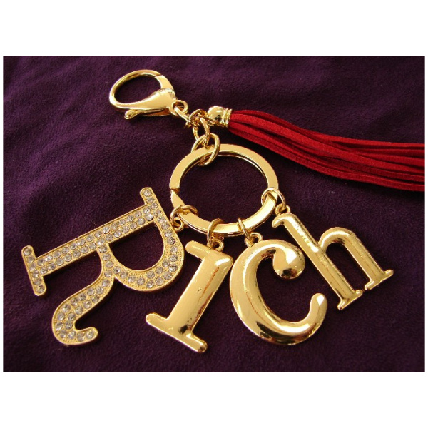 Rich Amulet with Red Tassel