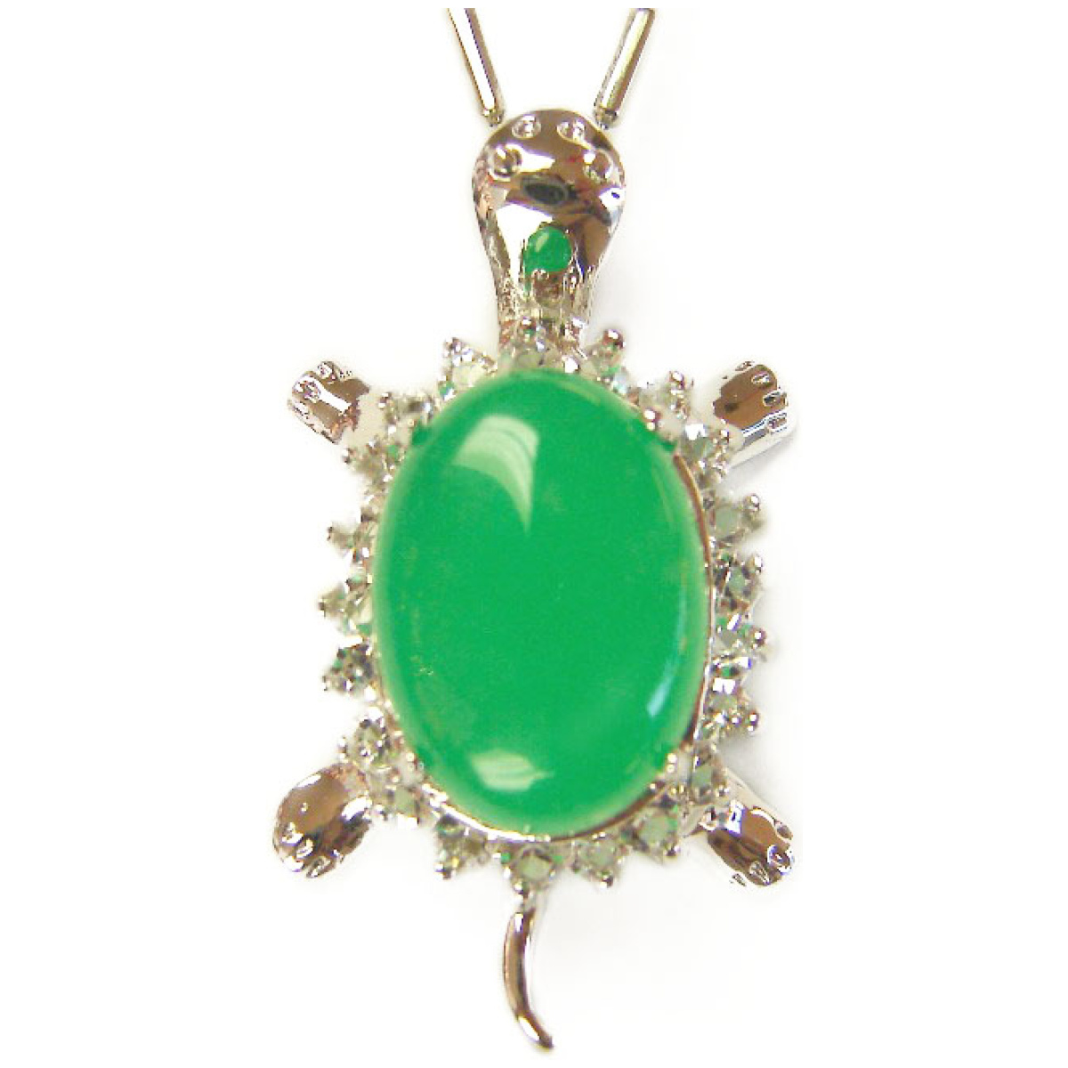 Jade Turtle Pendant-without chain