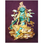 Bejeweled Green Dzambhala