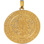 Victory Banner Pendant for Success and Wishfulfiling