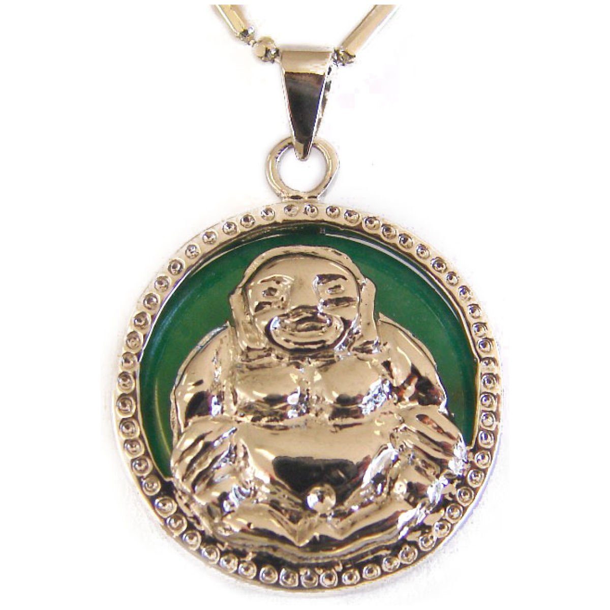 Jade Buddha Pendant-without chain