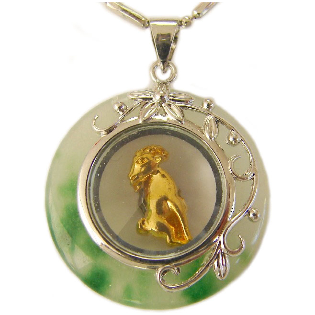 Golden Sheep Pendant-big size adding chain