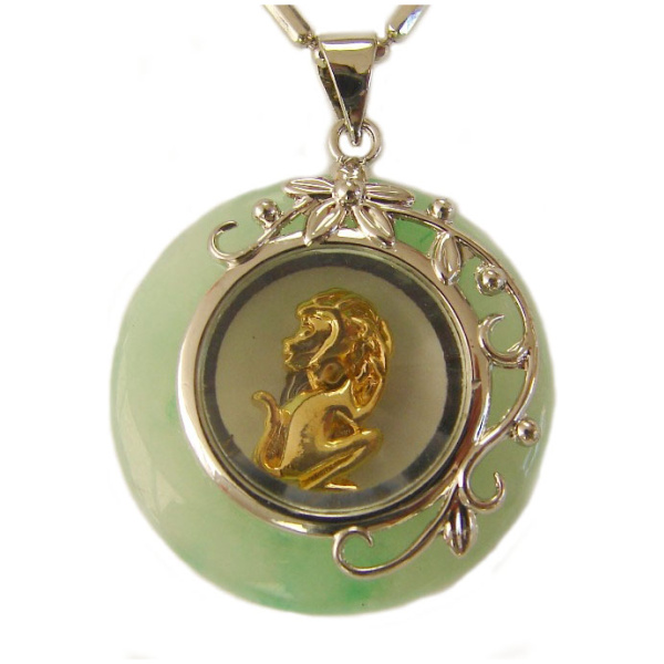 Golden Monkey Pendant-big size adding chain