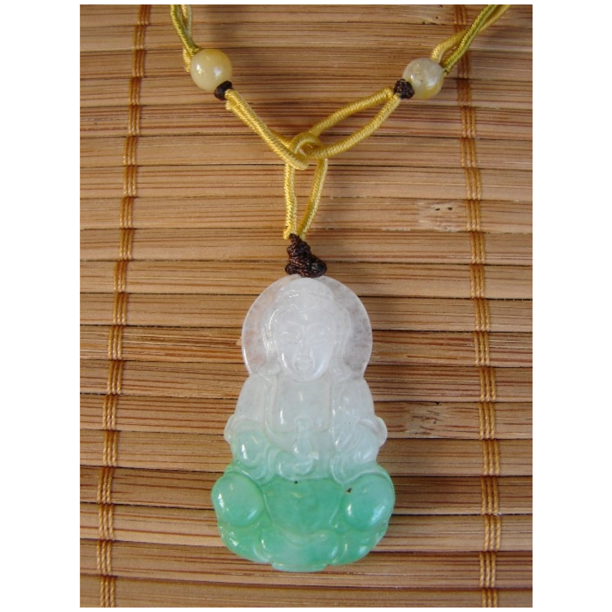 Jade Kuan Yin Necklace
