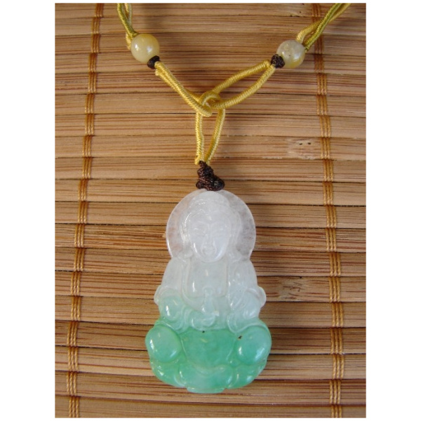 Jade Kuan Yin Necklace