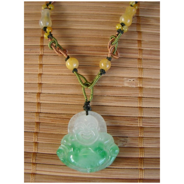Jade Buddha Necklace