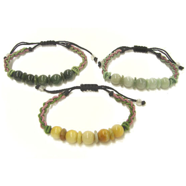 Jasper Bracelet-green yellow