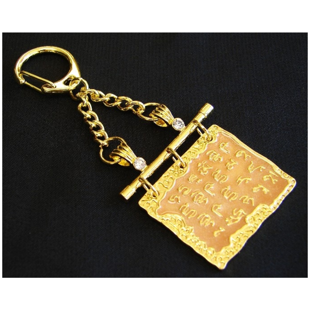 Golden Medicine Buddha Script Amulet