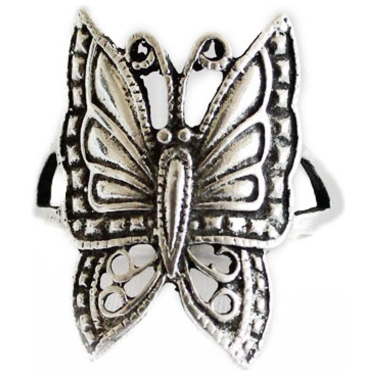 Silver Butterfly Ring for Ladies