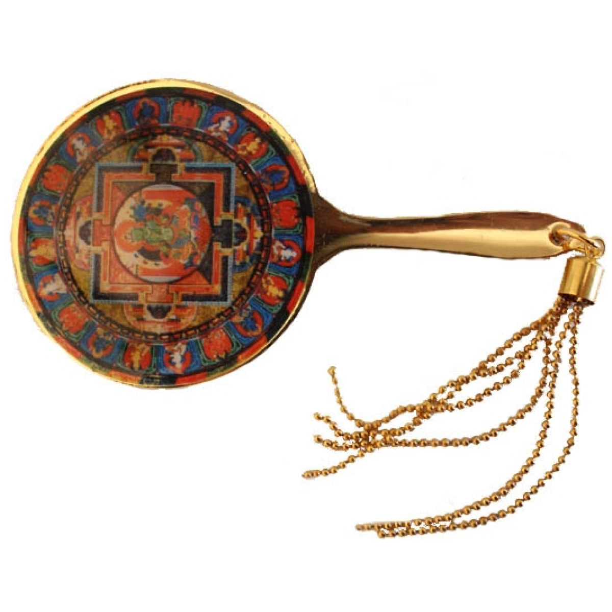 21 Tara Mirror with Tassel