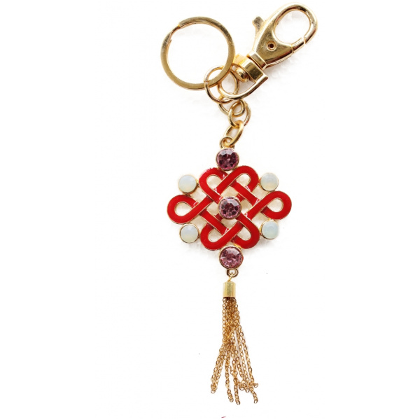 Red Mystic Knot Amulet