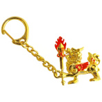 Pi Yao w/ Flaming Sword Amulet
