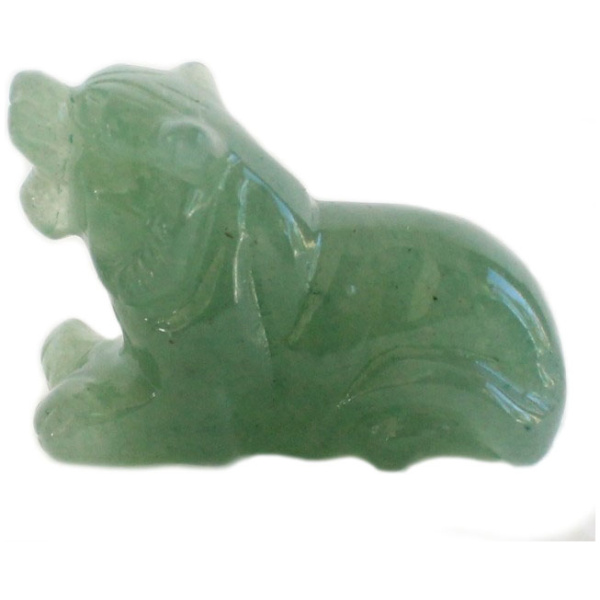 Jade Tiger Statue