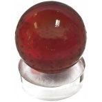 Red Crystal Globe with Omani