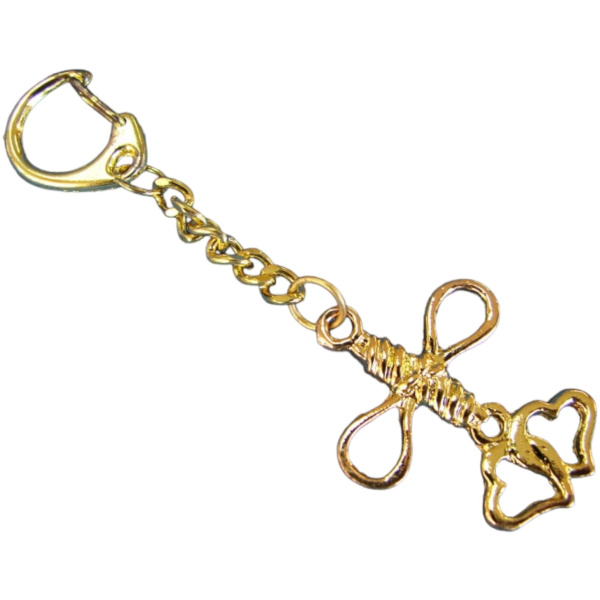 Heart Lock Keychain