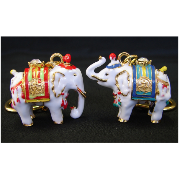 Pair of White Elephants