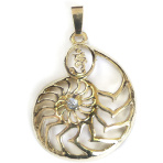 Snail Shell Protection Pendant