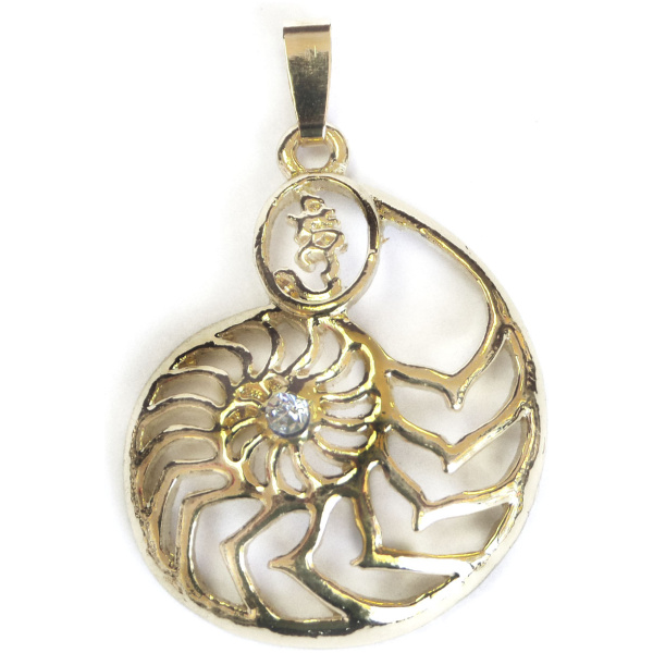 Snail Shell Protection Pendant