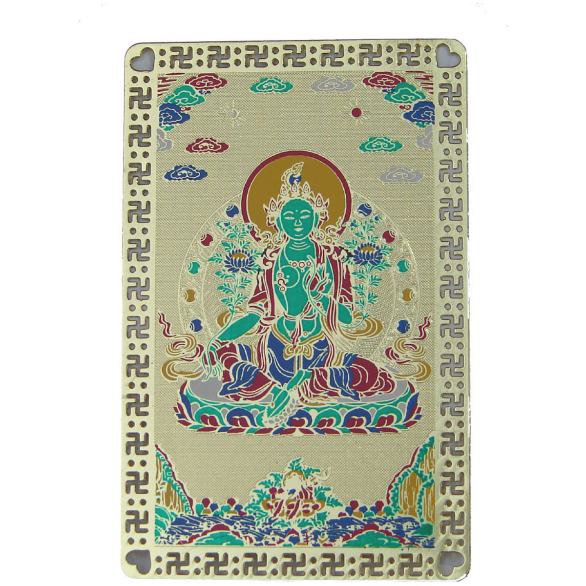 Green Tara Talisman Card