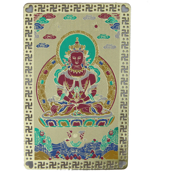 Amitayus Buddha Talisman Card