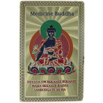 Medicine Buddha Health Talisman Card