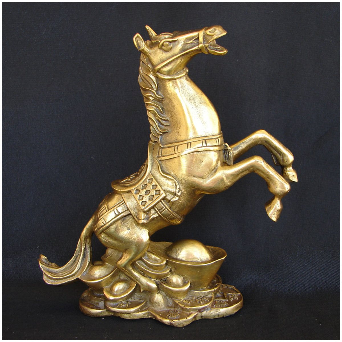 Brass Horse Statue