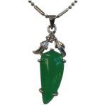 Pepper-Shaped Jade Pendant-without chain