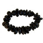 Black Obsidian Tumbled Stone Bracelet