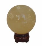 Yellow Calcite Sphere-3.25 Inch