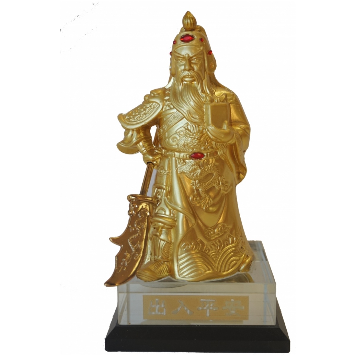 Brass Guan Gong Statue